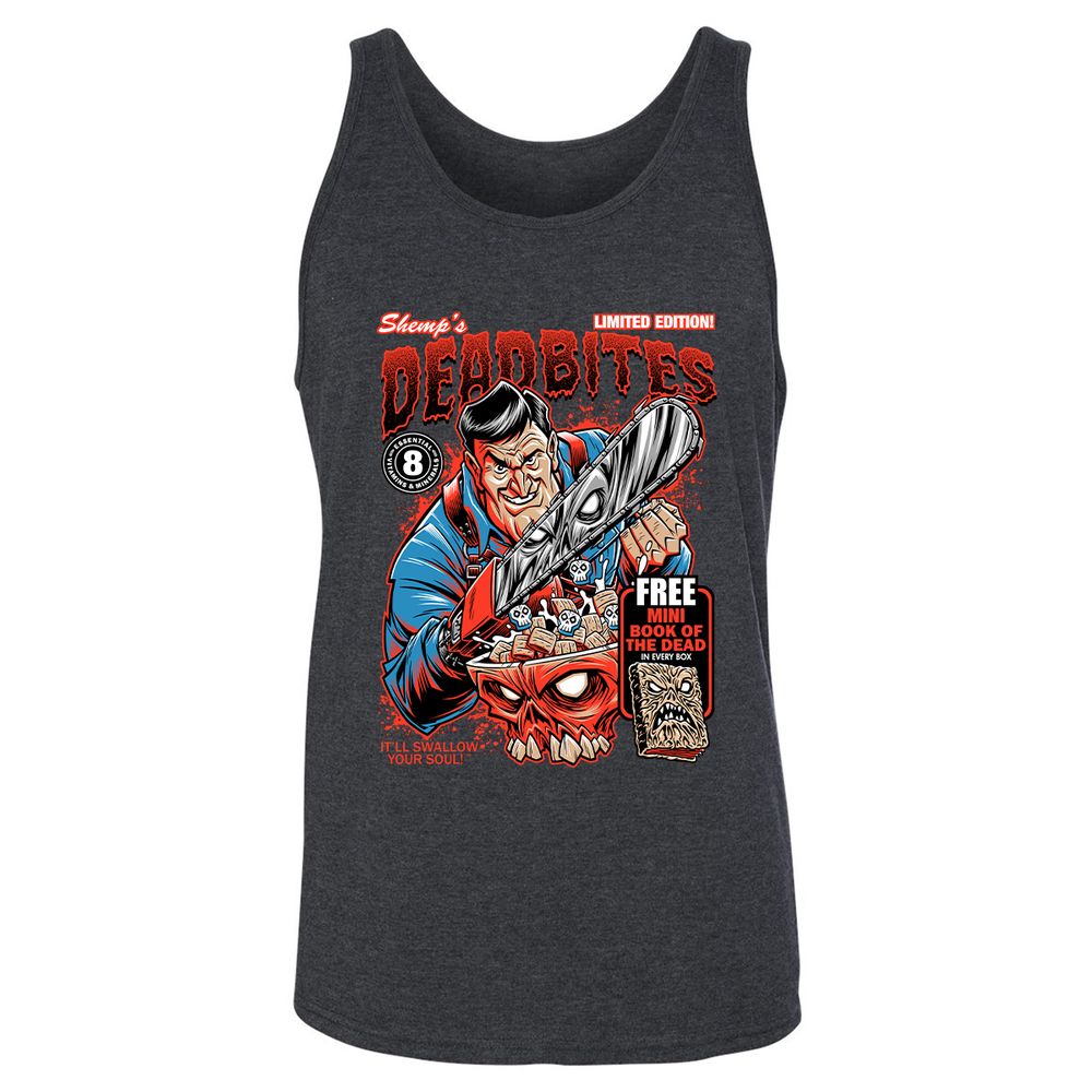 Unisex Jersey Tank - W4LDYRG4 - Dark Grey Heather - 6
