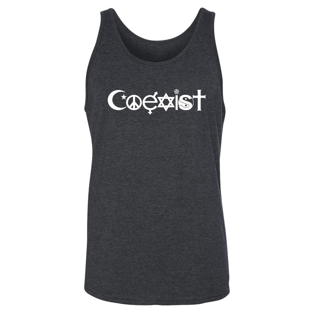 Unisex Jersey Tank - N2J1U3S5 - Dark Grey Heather - 6