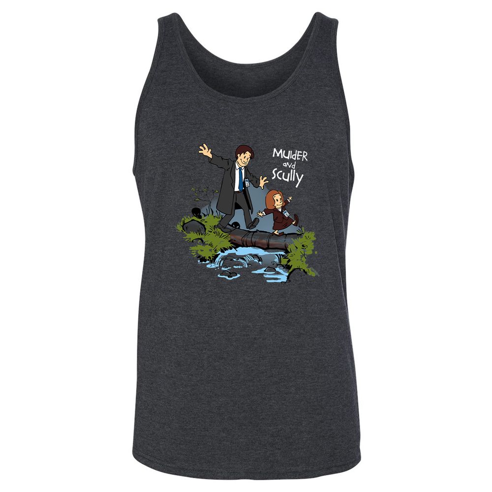 Unisex Jersey Tank - Y7FVVFWZ - Dark Grey Heather - 6