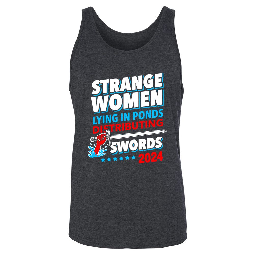 Unisex Jersey Tank - KJ5HGD63 - Dark Grey Heather - 6