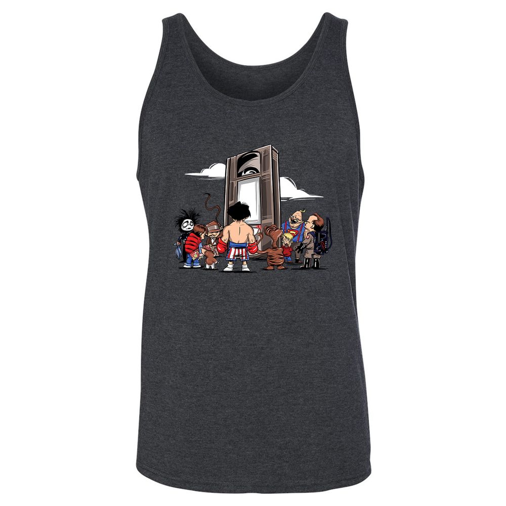 Unisex Jersey Tank - C3VF4KCJ - Dark Grey Heather - 6