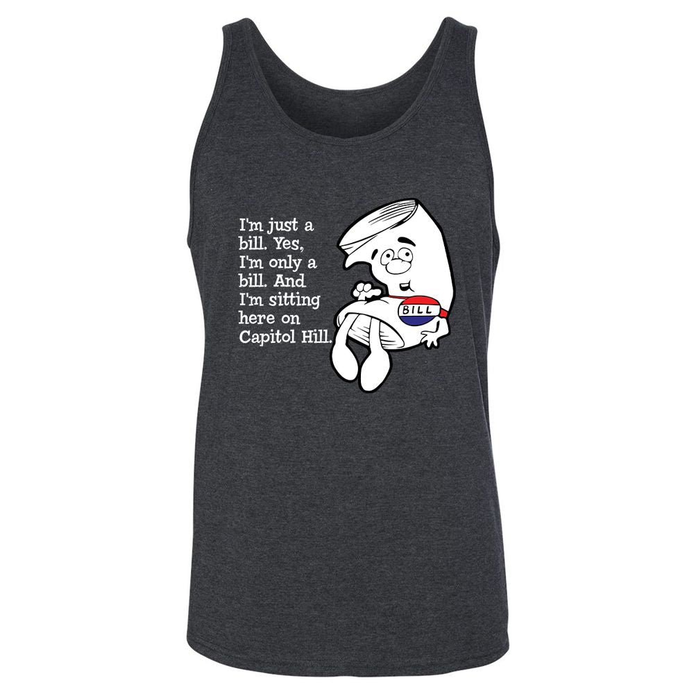 Unisex Jersey Tank - 4D8UBMSG - Dark Grey Heather - 6