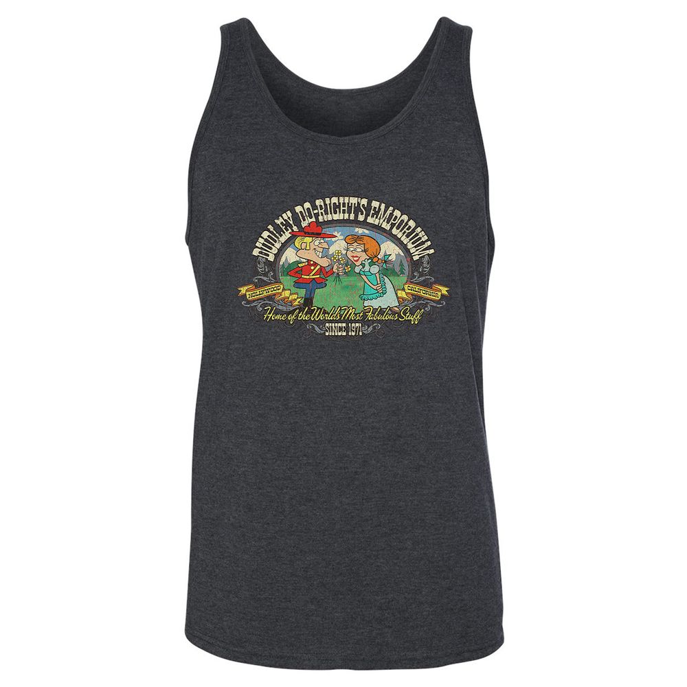 Unisex Jersey Tank - JPC97S76 - Dark Grey Heather - 6