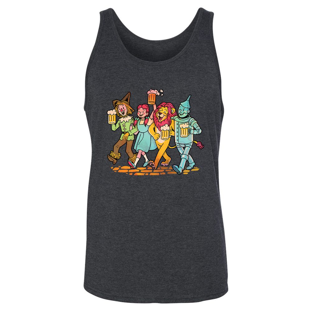 Unisex Jersey Tank - 4TQNMLNY - Dark Grey Heather - 6