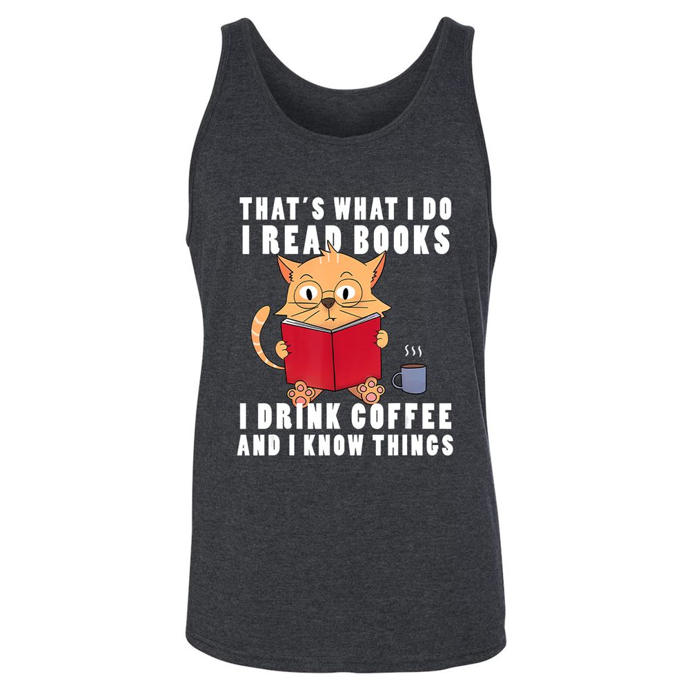 Unisex Jersey Tank - FNTNAHLV - Dark Grey Heather - 6