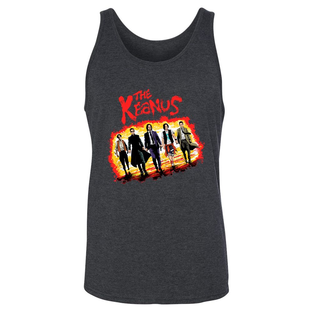 Unisex Jersey Tank - 4AL1RPK4 - Dark Grey Heather - 6