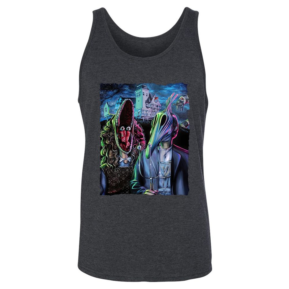 Unisex Jersey Tank - EUWP6YQQ - Dark Grey Heather - 6