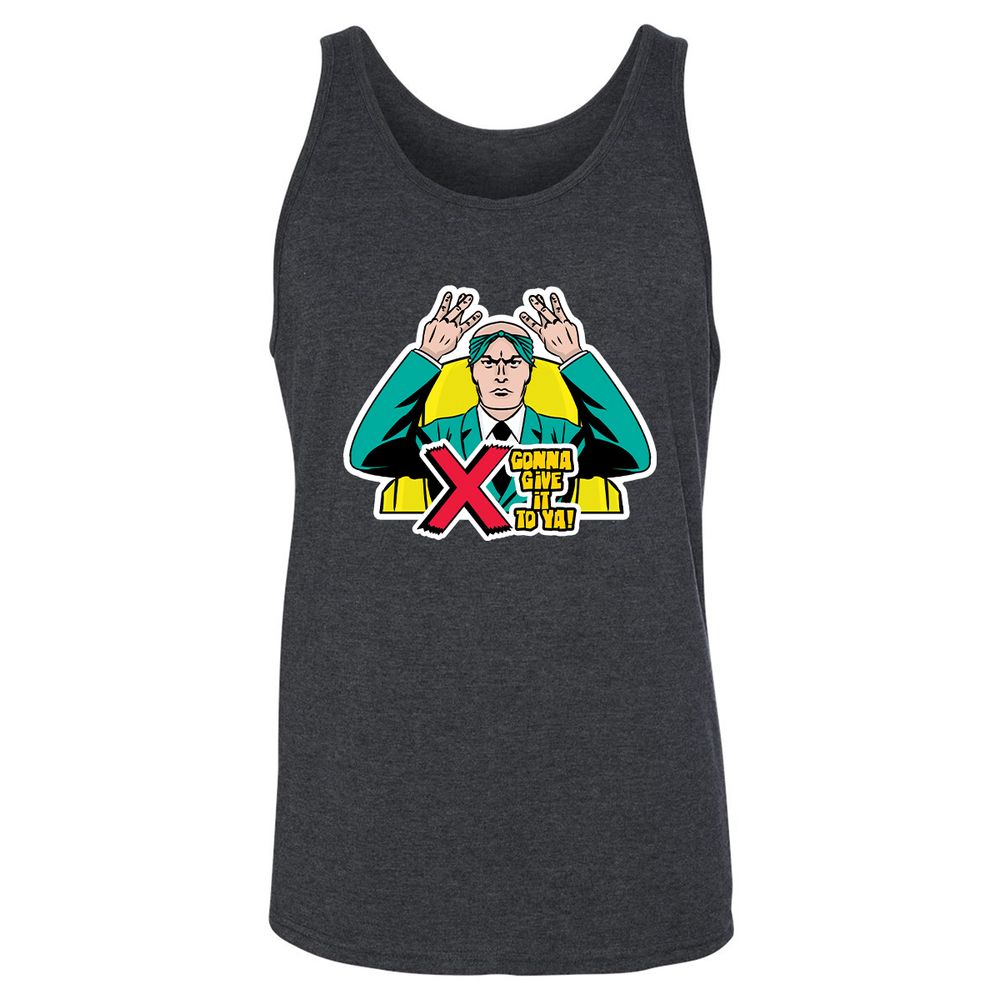 Unisex Jersey Tank - 1AU9HGKR - Dark Grey Heather - 6