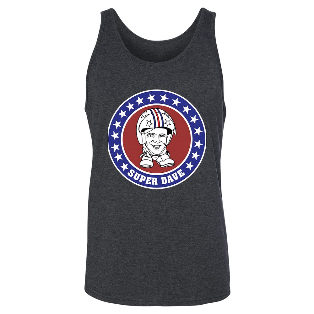 Unisex Jersey Tank - A6WPJ2X1 - Dark Grey Heather - 6