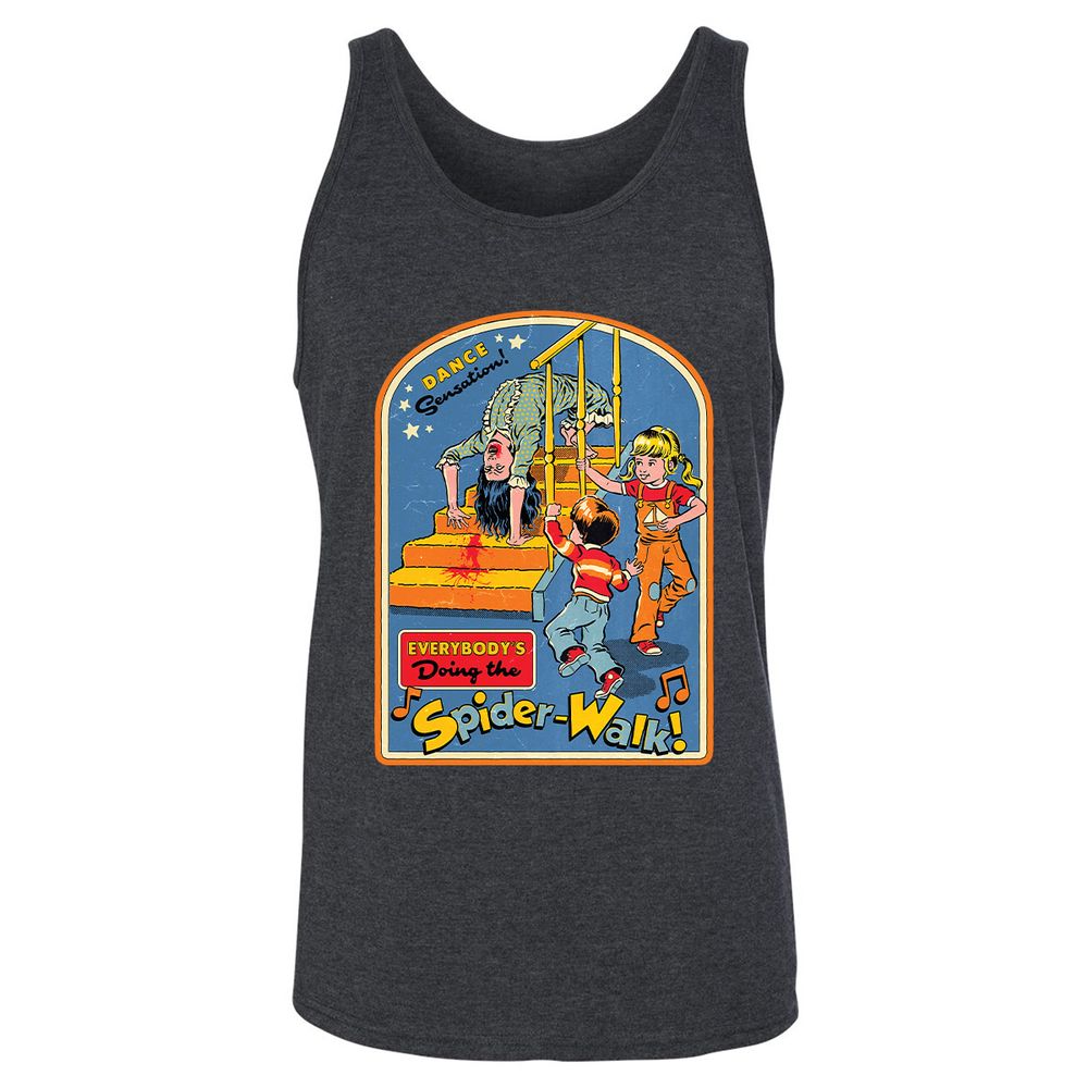 Unisex Jersey Tank - 8A3HXE3Z - Dark Grey Heather - 6