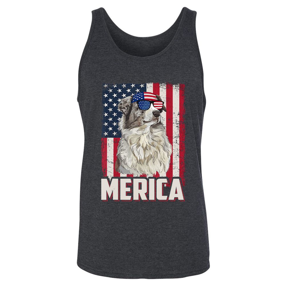 Unisex Jersey Tank - 2C5KM2R4 - Dark Grey Heather - 6