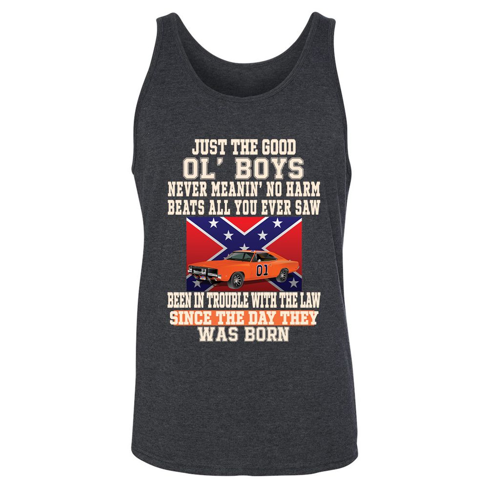 Unisex Jersey Tank - NBQ4PBCF - Dark Grey Heather - 6