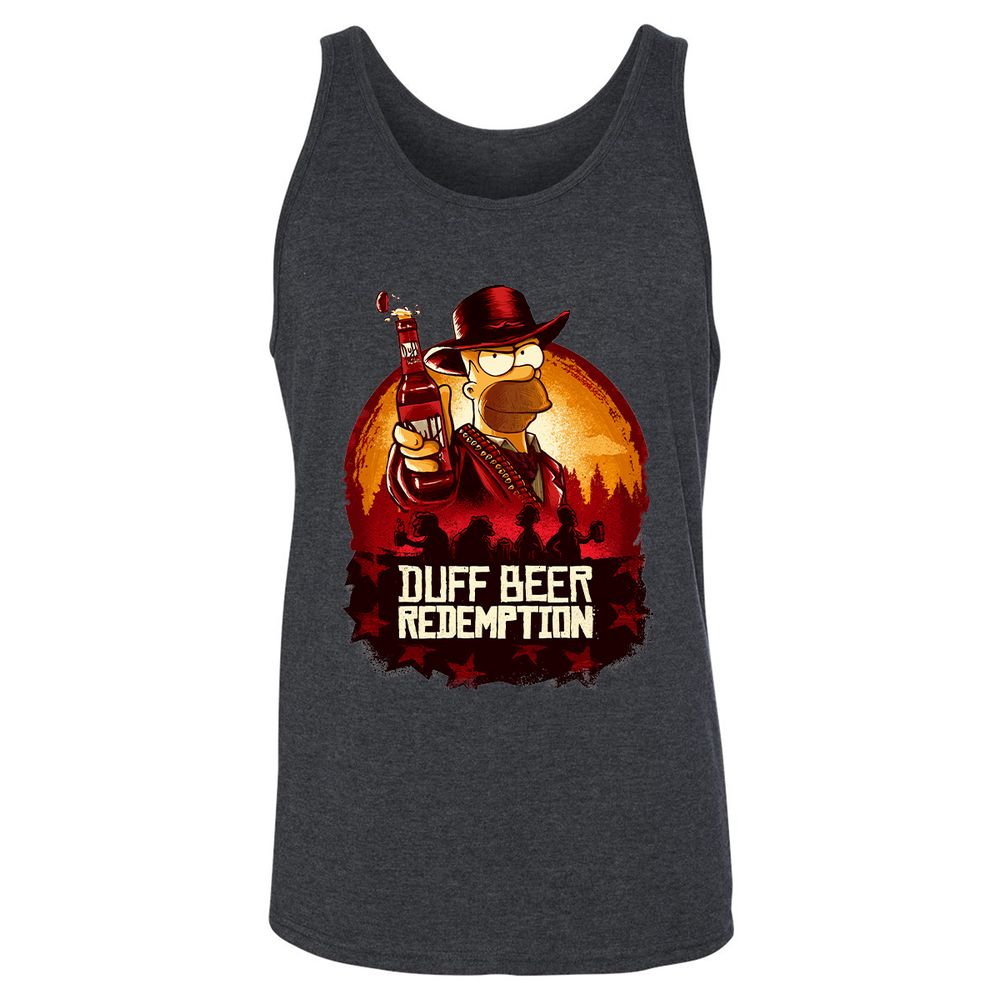 Unisex Jersey Tank - MRQ211PR - Dark Grey Heather - 6