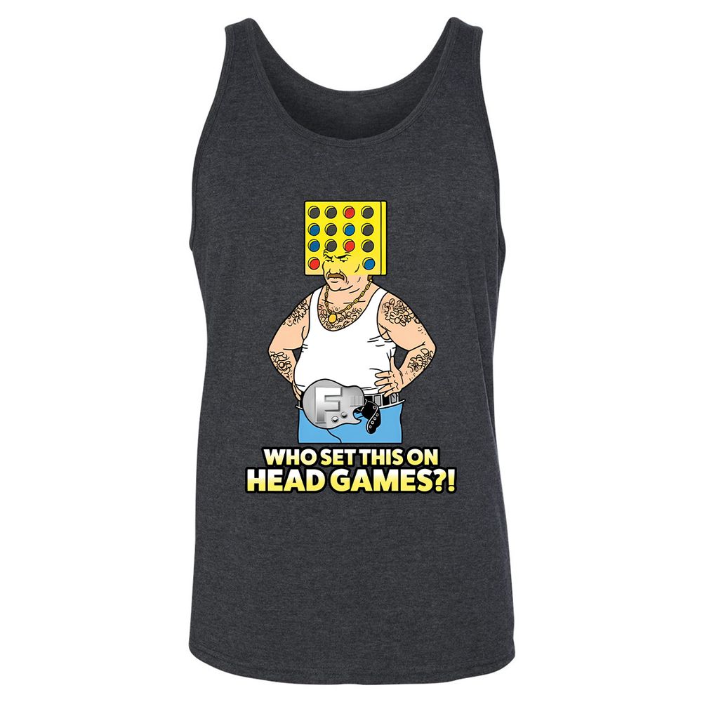Unisex Jersey Tank - JTTFMC7N - Dark Grey Heather - 6