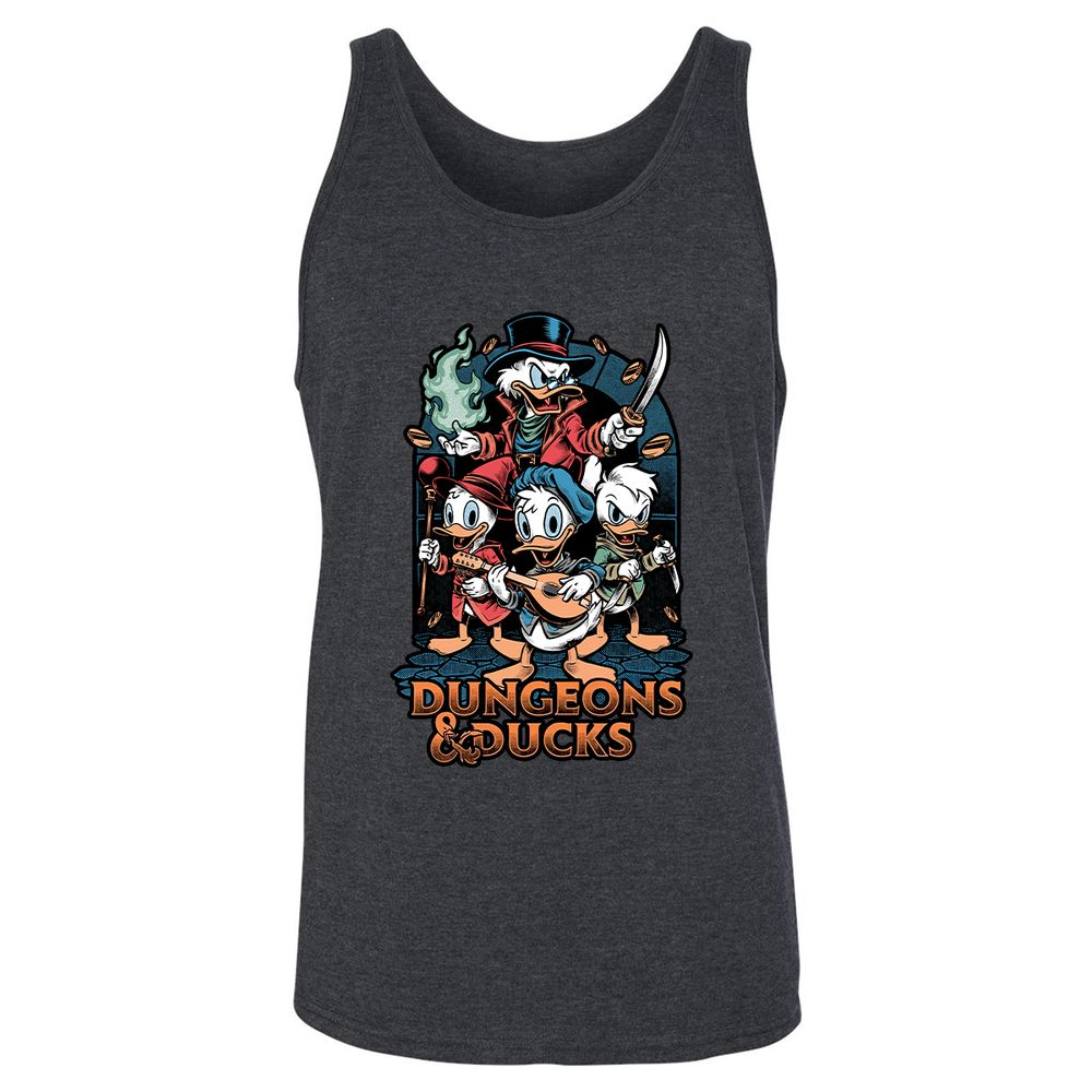 Unisex Jersey Tank - HWM7T7AN - Dark Grey Heather - 6
