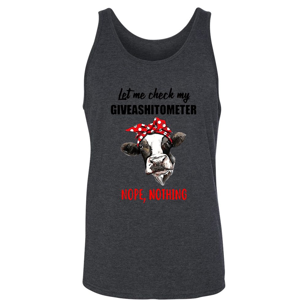 Unisex Jersey Tank - CE7AHTY7 - Dark Grey Heather - 6