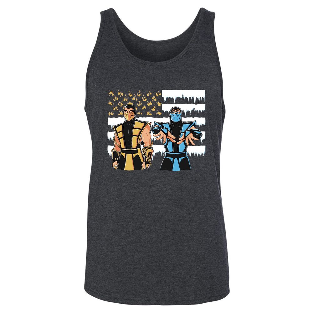 Unisex Jersey Tank - 7BVYVL8D - Dark Grey Heather - 6