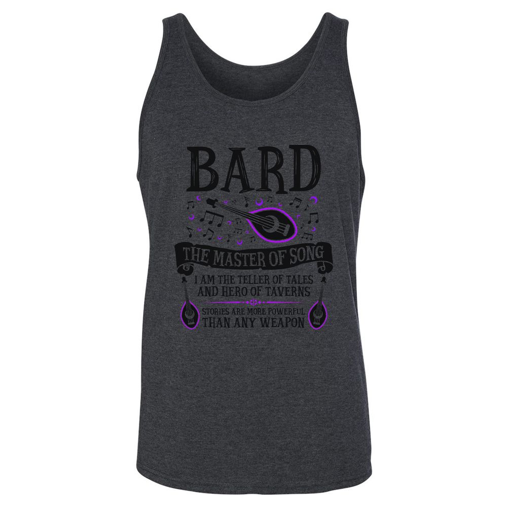 Unisex Jersey Tank - RQD9F87S - Dark Grey Heather - 6