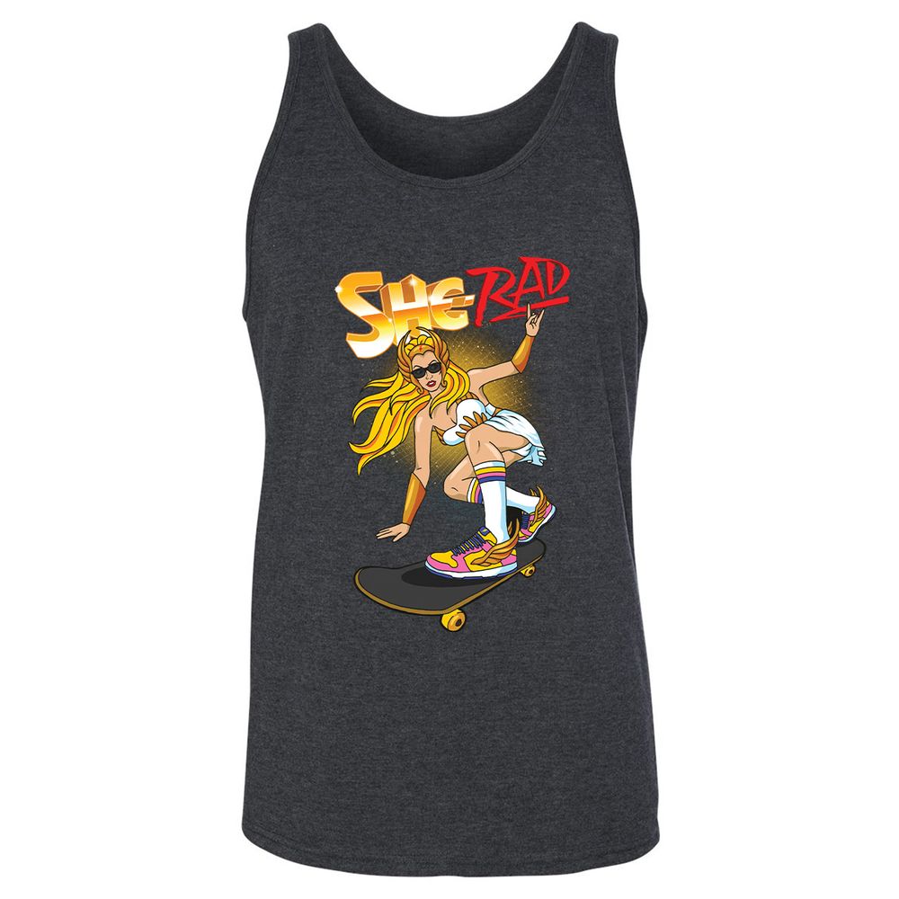 Unisex Jersey Tank - 5JLHM6FH - Dark Grey Heather - 6