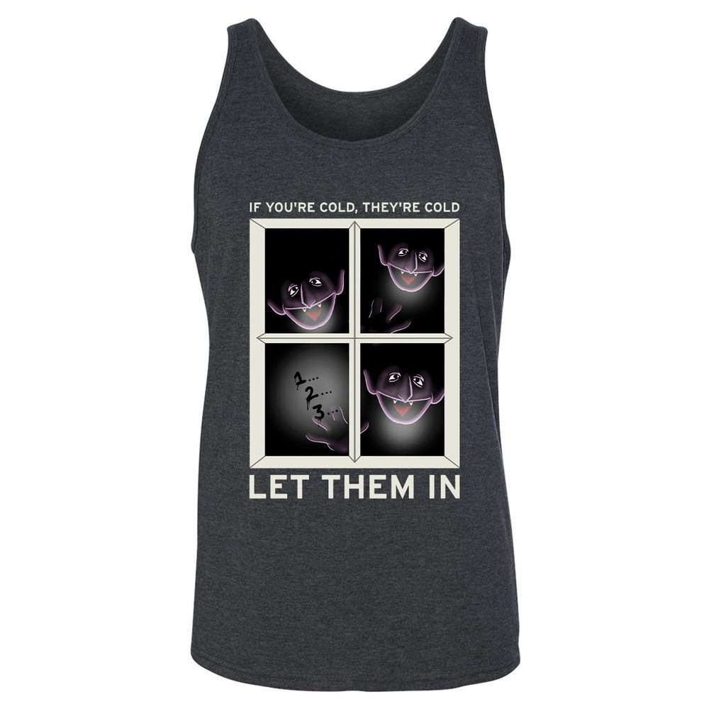 Unisex Jersey Tank - FKKA658Z - Dark Grey Heather - 6