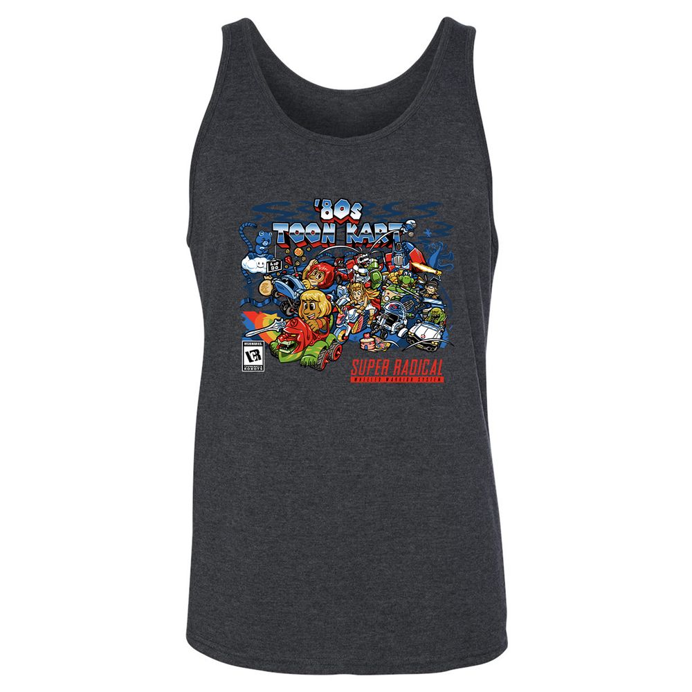 Unisex Jersey Tank - GT3F8JH6 - Dark Grey Heather - 6