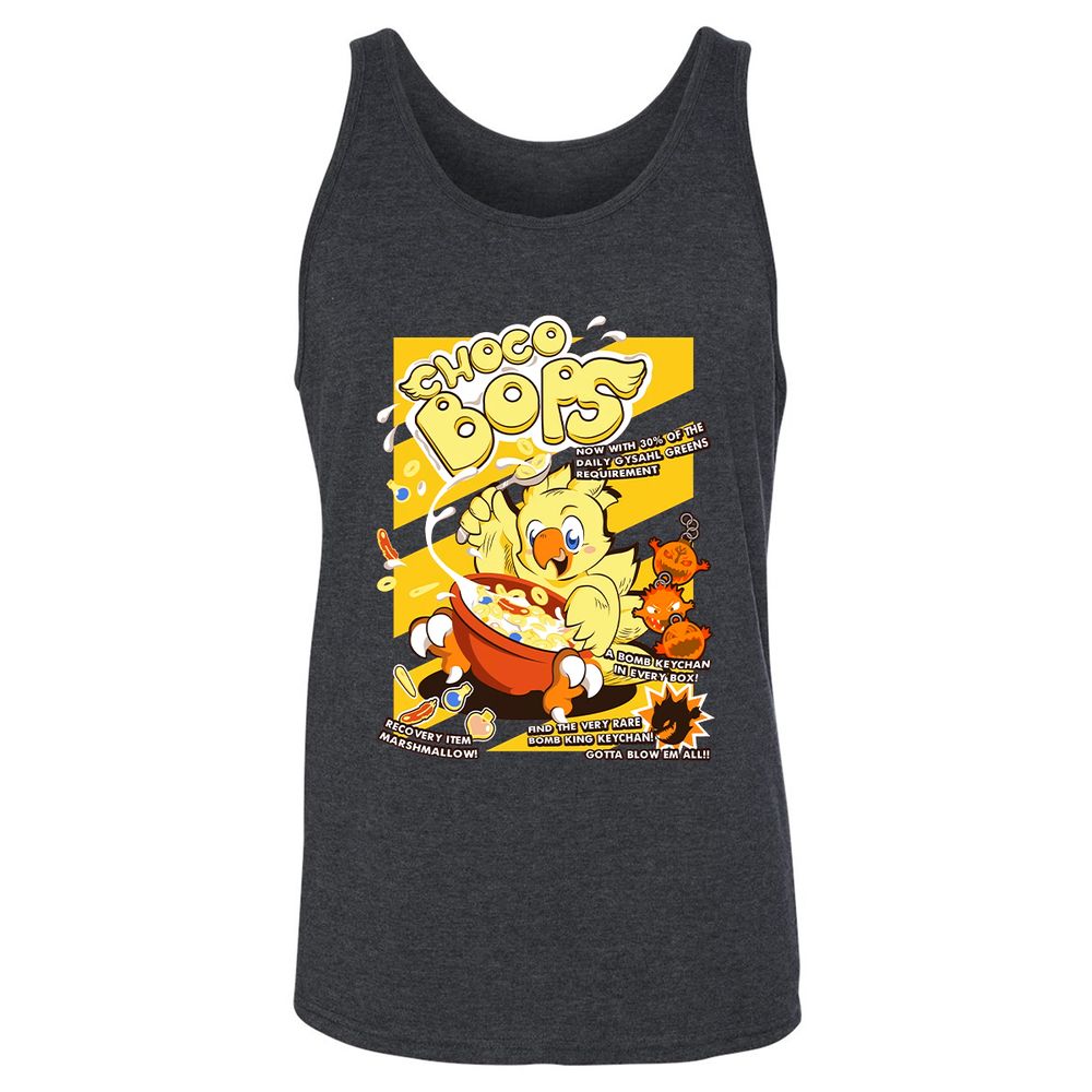 Unisex Jersey Tank - 7B38KAZH - Dark Grey Heather - 6