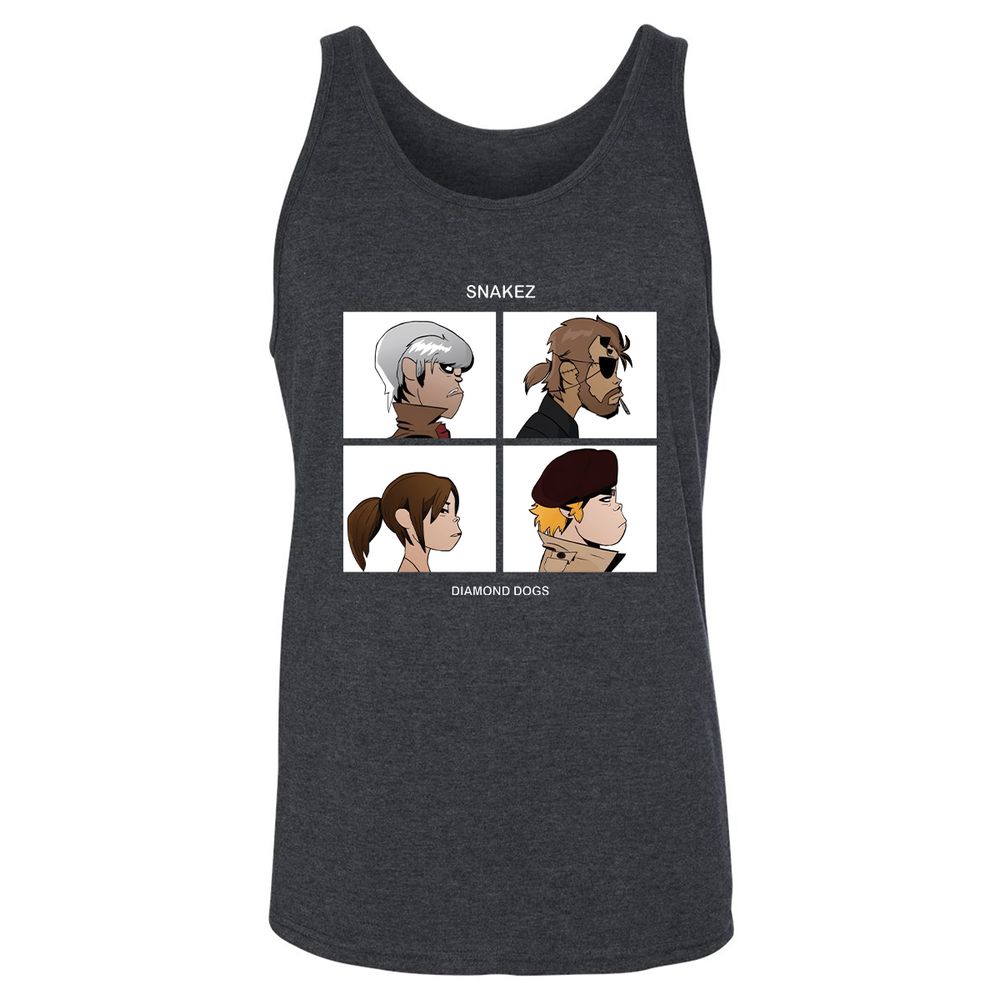 Unisex Jersey Tank - GHDYQ1Y5 - Dark Grey Heather - 6
