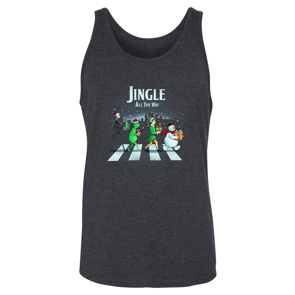 Jingle All The Way - Dark Grey Heather - 6