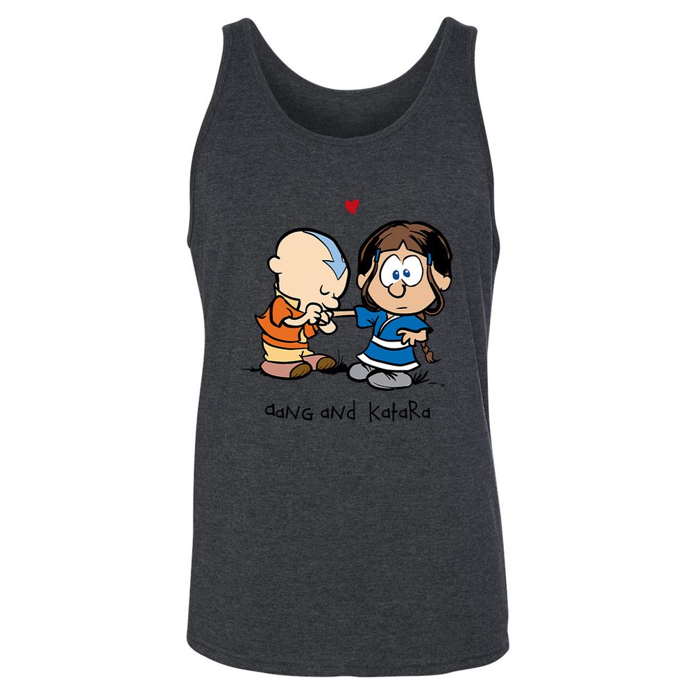 Unisex Jersey Tank - 8KJE4VE5 - Dark Grey Heather - 6