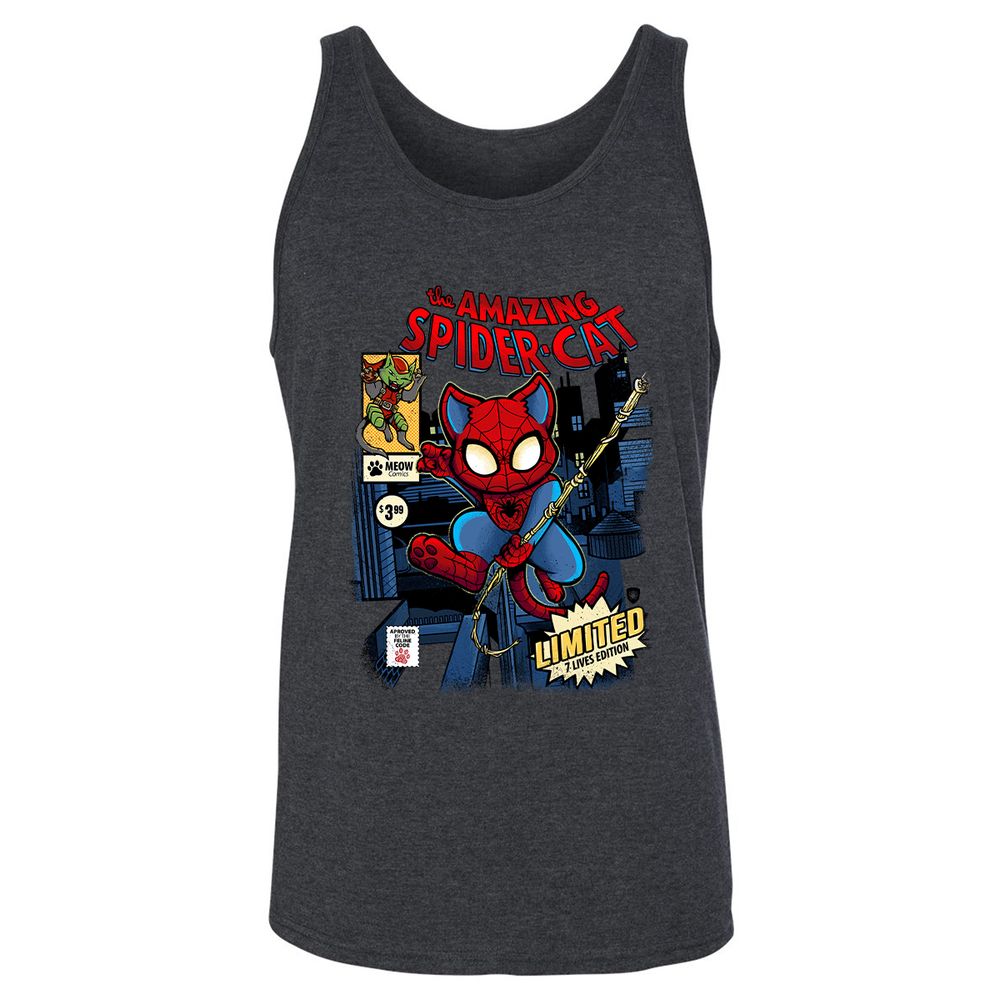 Unisex Jersey Tank - P3C8FRUC - Dark Grey Heather - 6