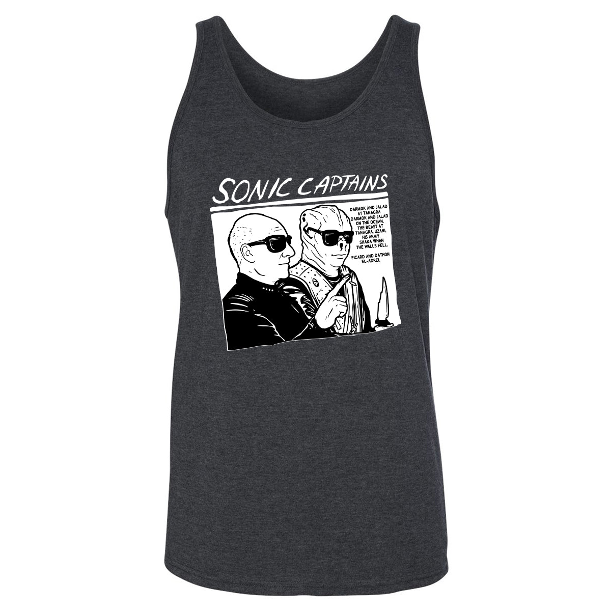 Unisex Jersey Tank - 9TBRBHZ6 - Dark Grey Heather - 6