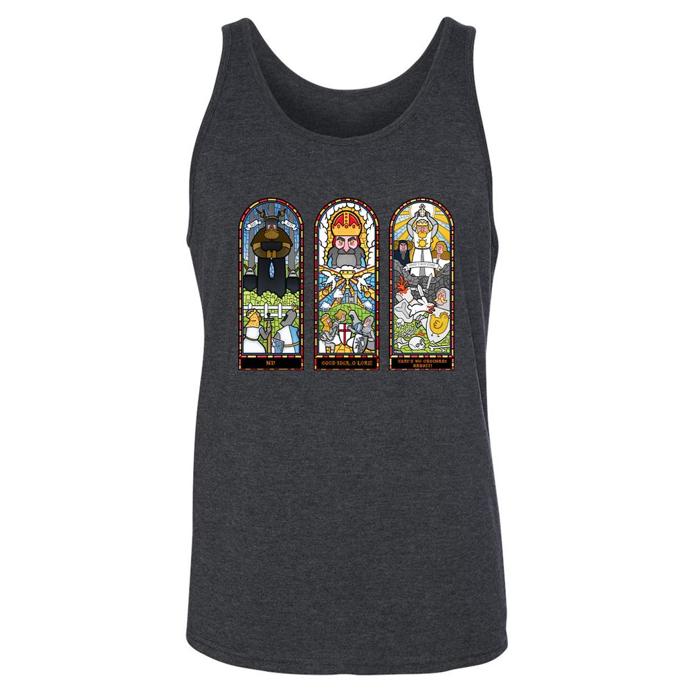 Unisex Jersey Tank - YVTK43QN - Dark Grey Heather - 6