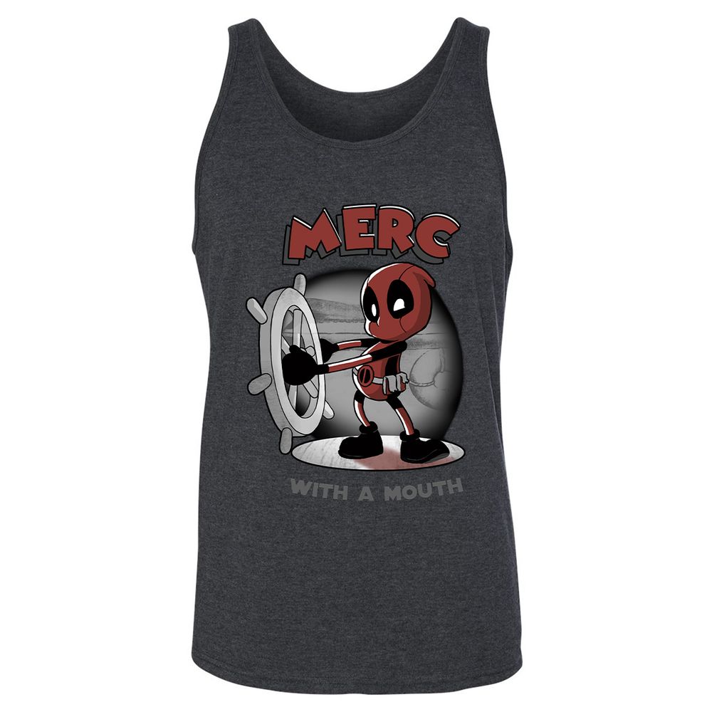 Unisex Jersey Tank - HZHGQYED - Dark Grey Heather - 6