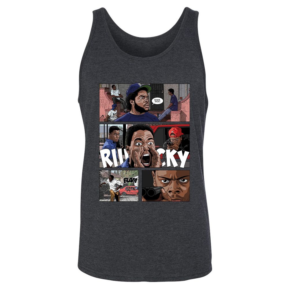 Unisex Jersey Tank - 2A3MP8NW - Dark Grey Heather - 6