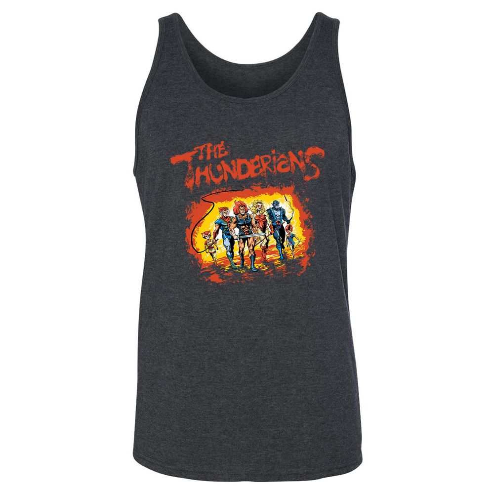 Unisex Jersey Tank - KFGV1YX9 - Dark Grey Heather - 6