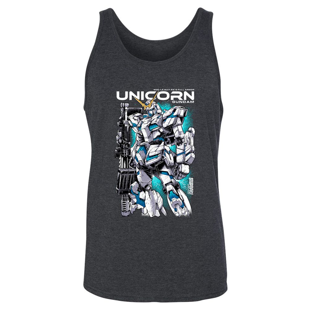 Unisex Jersey Tank - CS5JEB1V - Dark Grey Heather - 6