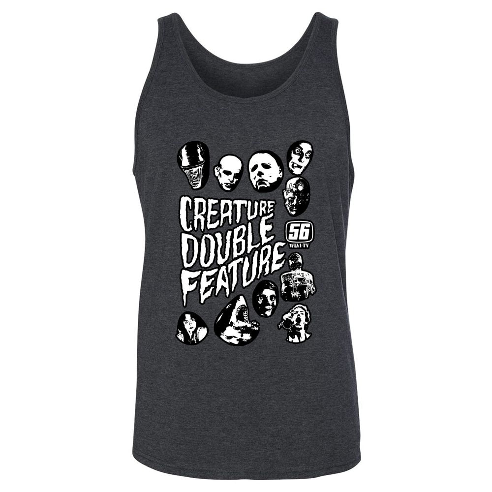 Unisex Jersey Tank - PTP7SZH7 - Dark Grey Heather - 6