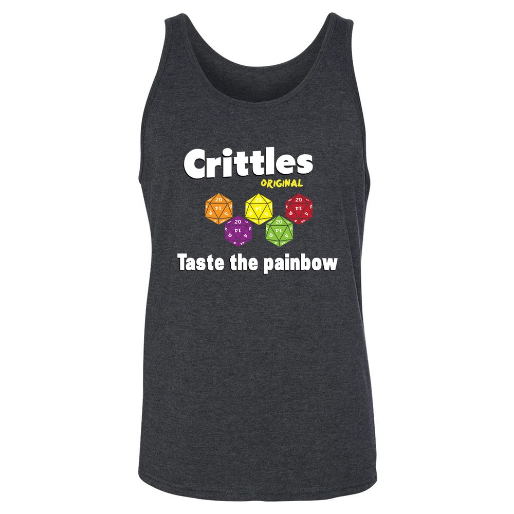 Unisex Jersey Tank - D2247BZ6 - Dark Grey Heather - 6