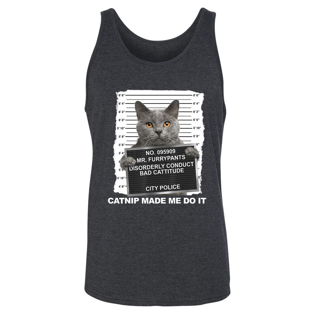 Unisex Jersey Tank - ZJB5R19E - Dark Grey Heather - 6