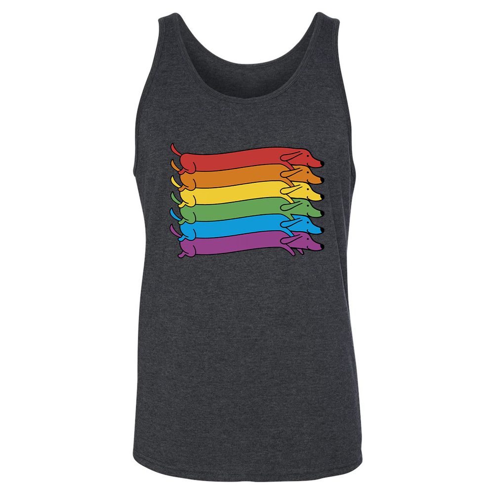 Unisex Jersey Tank - ETT4Z651 - Dark Grey Heather - 6