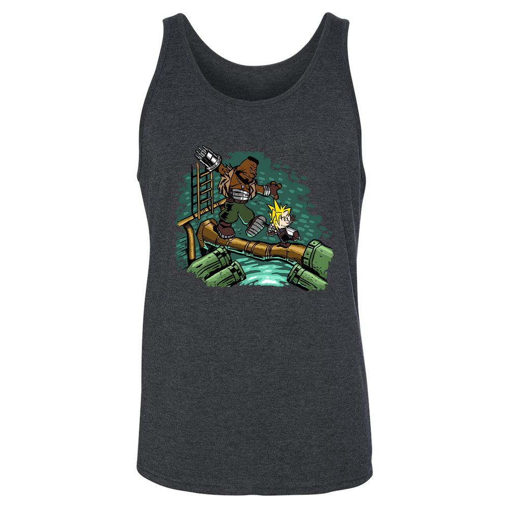 Unisex Jersey Tank - 25R73XMF - Dark Grey Heather - 6