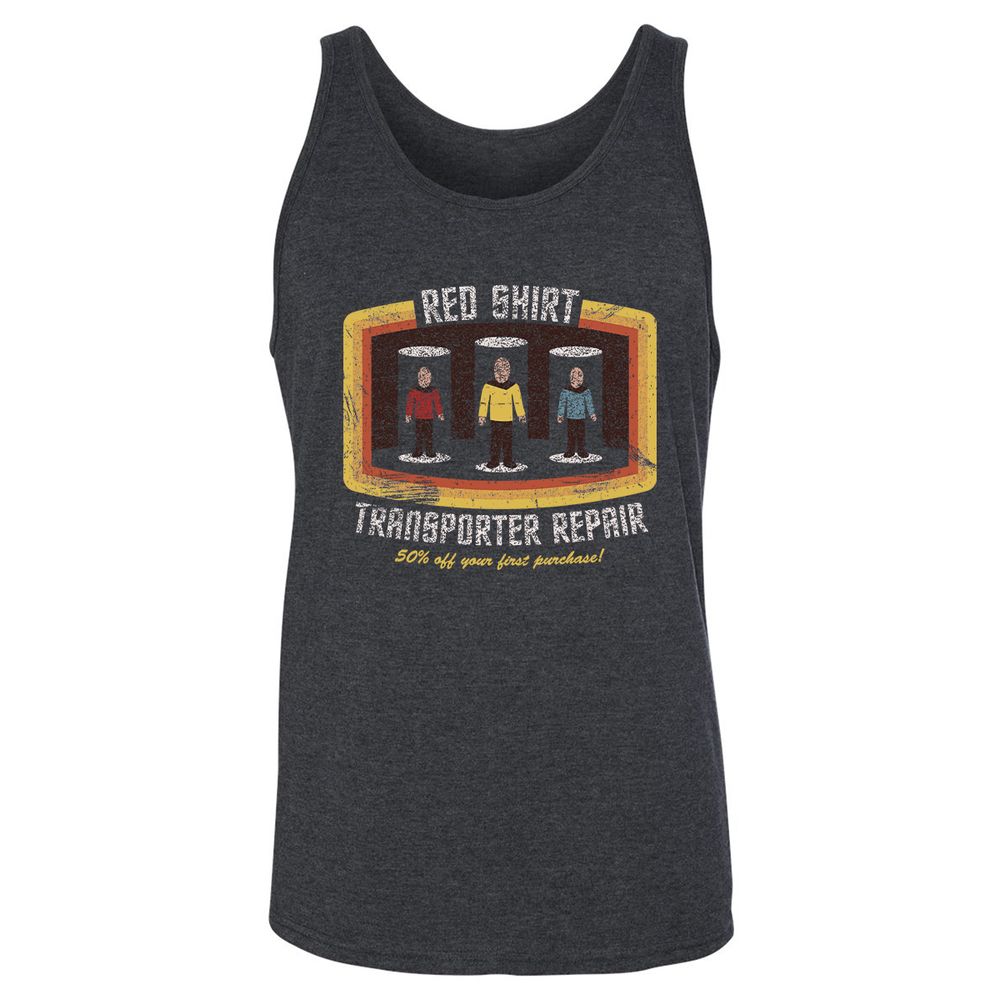 Unisex Jersey Tank - 9QQ3ERHD - Dark Grey Heather - 6