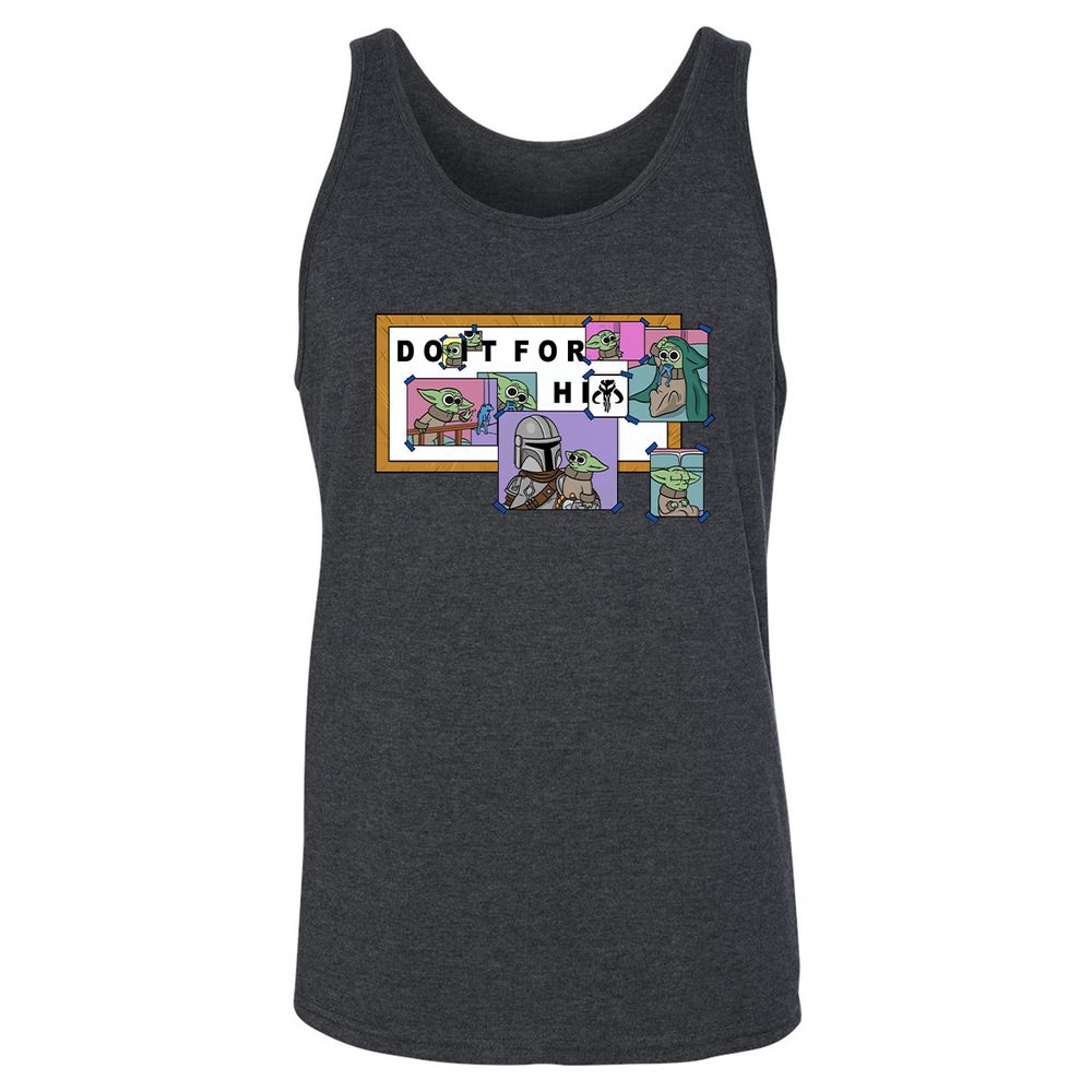 Unisex Jersey Tank - CUVF239U - Dark Grey Heather - 6