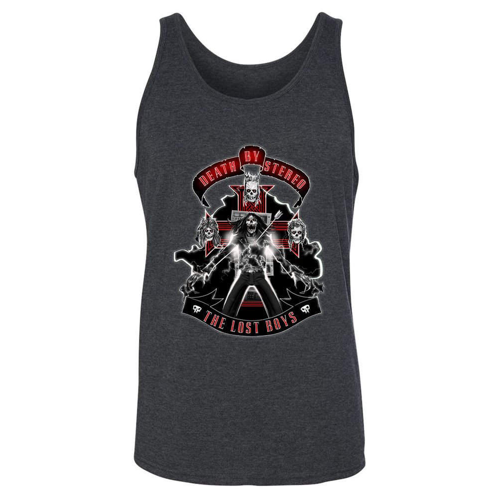 Unisex Jersey Tank - LTPKAQKB - Dark Grey Heather - 6