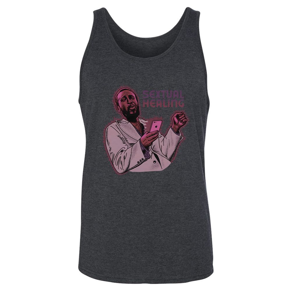 Unisex Jersey Tank - D9Z699GX - Dark Grey Heather - 6