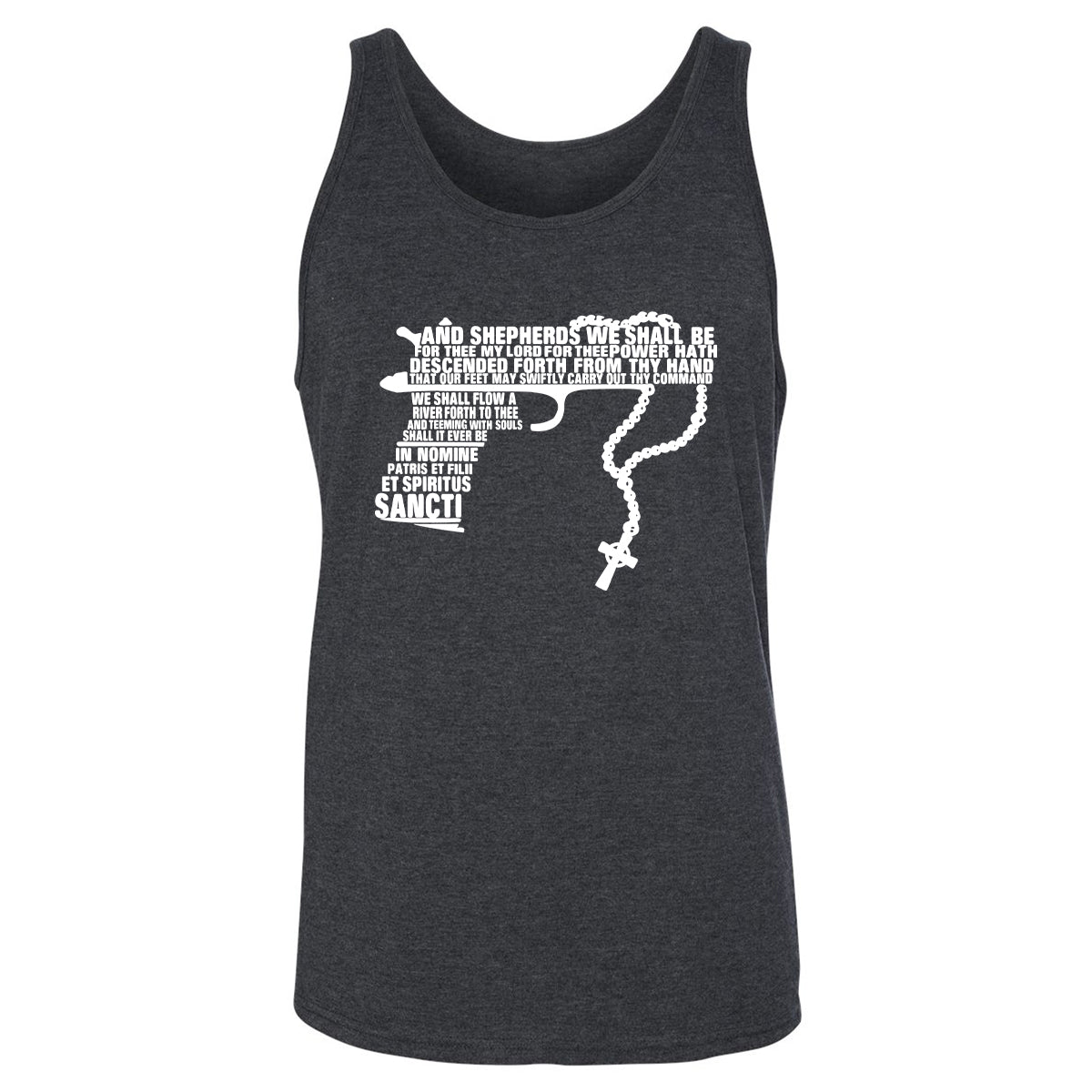 Unisex Jersey Tank - W5WR9CEQ - Dark Grey Heather - 6