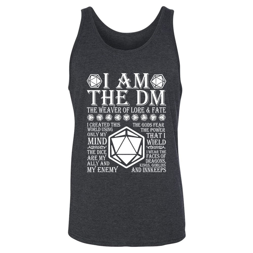 Unisex Jersey Tank - XUATZJ1C - Dark Grey Heather - 6