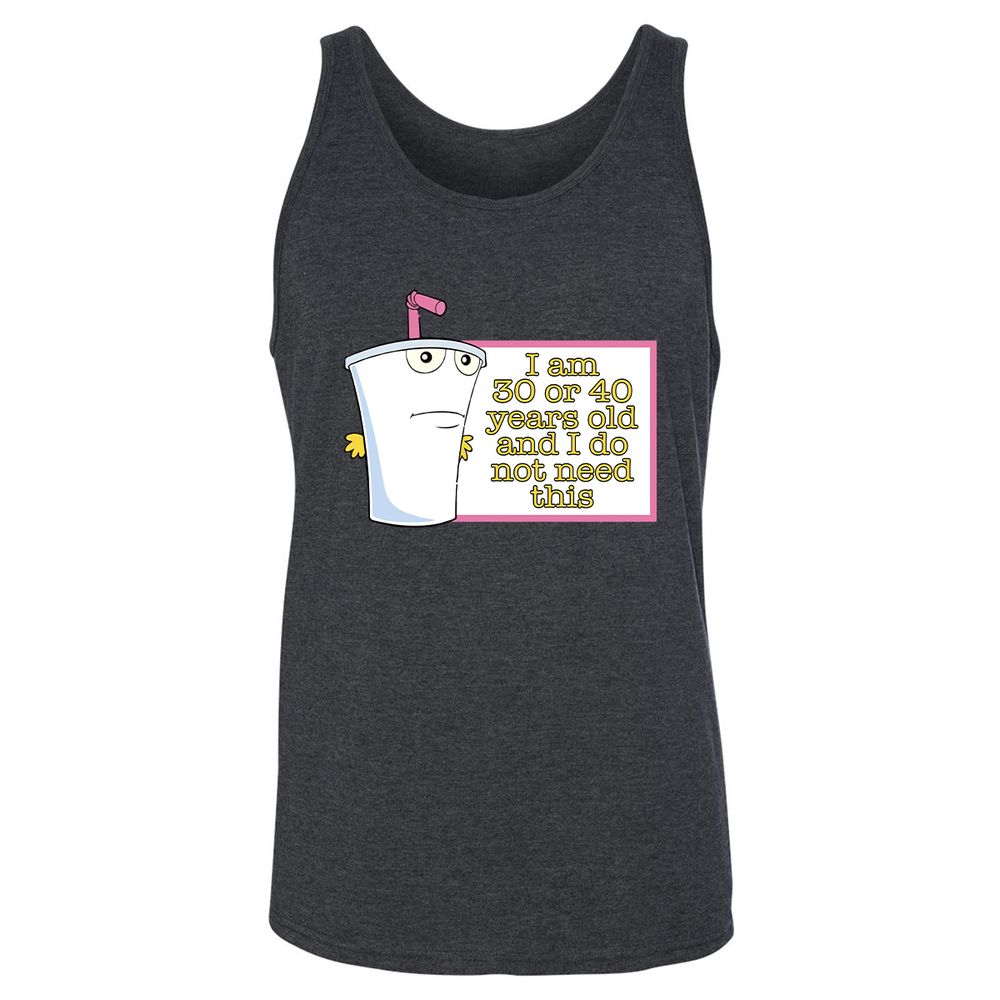 Unisex Jersey Tank - CJVKK1FN - Dark Grey Heather - 6