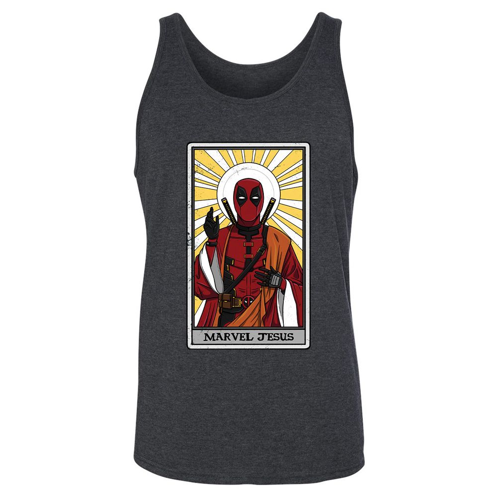 Unisex Jersey Tank - G8XW5LZY - Dark Grey Heather - 6