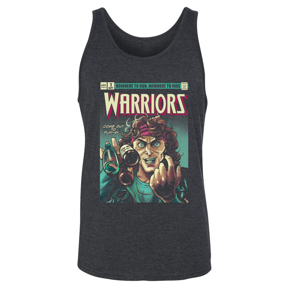 Unisex Jersey Tank - JYSMPK54 - Dark Grey Heather - 6